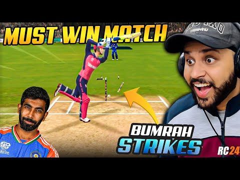 ROHIT & BUMRAH SHINES IN MUST WIN MATCH in RC24 (RCPL2024)