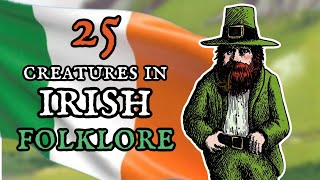 25 Creatures in Irish Folklore and Myth 🇮🇪