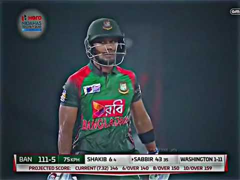 Ind vs Ban - Sabbir Rahman On Of The Great Innings Against India - 49 Balls 77 Runs 🇧🇩🇧🇩🇧🇩