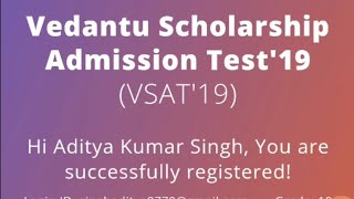 latest Vedantu Scholarship Test 2019 (VSAT) 2019 Questions and answers to some questions.