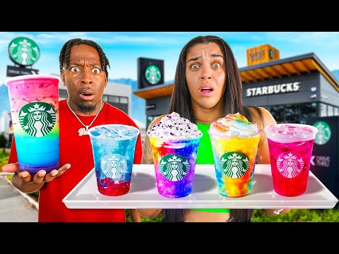 TRYING VIRAL TIKTOK STARBUCKS DRINKS!!