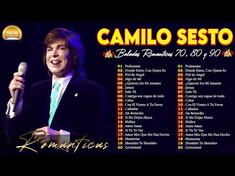 Camilo Sesto 2024 MIX Las Mejores Canciones ~ Donde Estés, Con Quien Estés, ¿Quieres Ser Mi Aman...