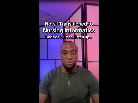 How I got into Nursing Informatics without a Masters