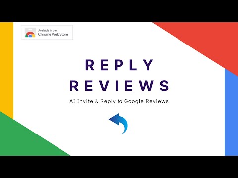 AI Invite and Reply to Google Reviews - Chrome Extension