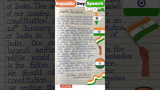 Republic Day Speech🇮🇳#26 January Speech#Short #Video viral #republicdayspeech2023 #26january