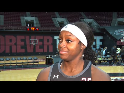 WBB: Raven Johnson News Conference 02/21/25