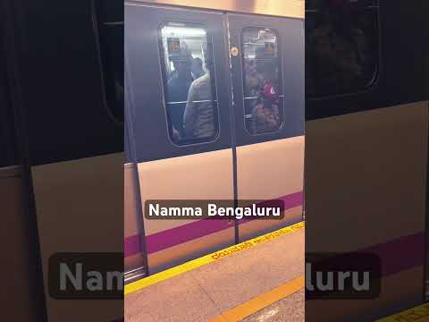 Namma Bengaluru Metro #metro #bengaluru #bengaluruvlog #metroroyale