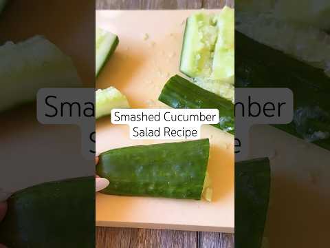 Smashed Cucumber Salad (Salad Recipe!) #cucumbersalad