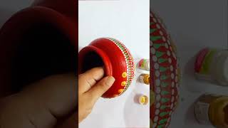 matka painting.. #matkipainting #matkadecoration #youtubeshorts #shortsfeed #shortvideo #janmashtami