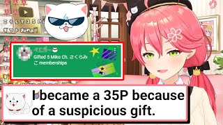 Miko Reads a SuperChat From a New 35P and Bursts Into Laughter