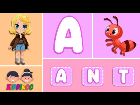 A for Ant | Phonics Song for Toddlers | Phonics Sounds of Alphabet A to Z | ABC Phonic Song