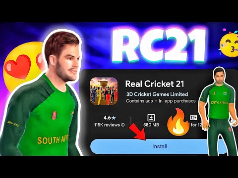 🗿Real Cricket 21 V3 Update Is Here😍‼️ IPL 2025 | SA20 Update & IPL AUCTION 2025