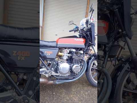 うらやましぃ❗️25万円でZ400FXをご購入😍兵庫県鉄板めし【はまちゃん】Open記念撮影会 #norikh250