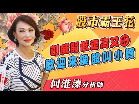 2024/11/04 股市霸王花 何淮溱 創威開低走高又⊕ 歡迎來換股叫小賀