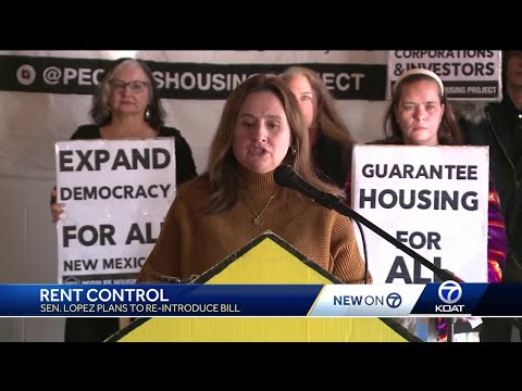 New Mexico organizers show support for rent control bill