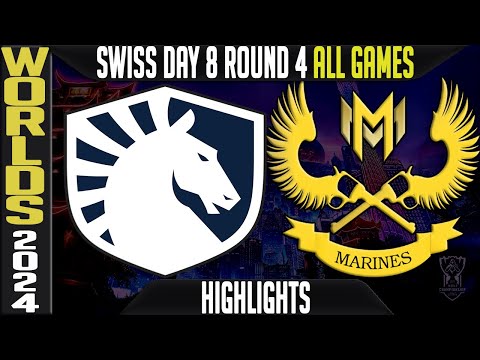 TL vs GAM Highlights ALL GAMES | LoL Worlds 2024 Swiss Stage Day 8 Round 4 | Team Liquid vs Gigabyte