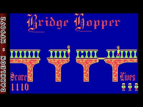 Bridge Hopper © 1990 - PC DOS - Gameplay