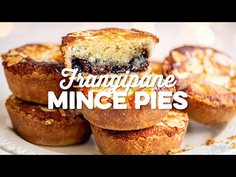 Easy Frangipane Mince Pies | Supergolden Bakes