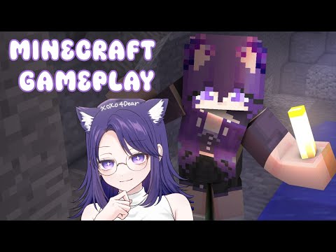 💜【  GAME PLAY 】 MINECRAFT SURVIVAL With Cece ✨ 👁👄👁