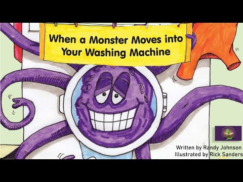 WHEN A MONSTER MOVES INTO YOUR WASHING MACHINE - funny read aloud | Storytime Bedtime | Kindergarten