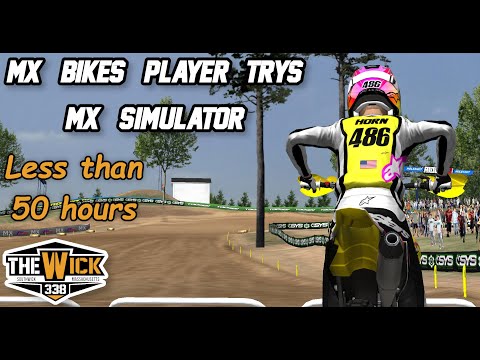 Mx Bikes Player Tries Mx Simulator (less than 50 hours)