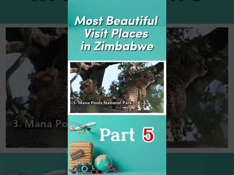 5 Best Places to visit in Zimbabwe  Part 5 #shorts #travel #zimbabwe