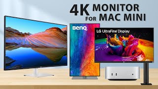 8 Best 4K Monitor for M4 Mac Mini You Can Buy