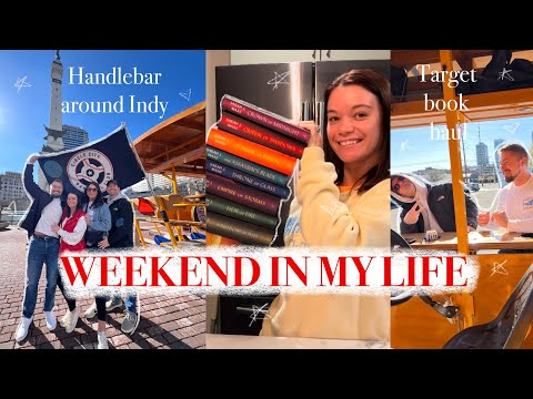 Weekend in the city | Handlebar to Indianapolis Indians game | Target book haul | Mekenzie Hughes