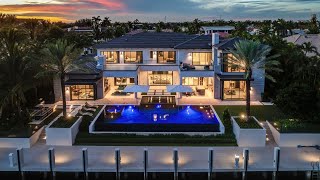 Nearly new deep-water estate on 131' of waterfront in Boca Raton for $26,700,000