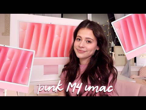 Pink M4 iMac Unboxing *FINALLY A TRUE PINK*🖥️💞₊˚⊹