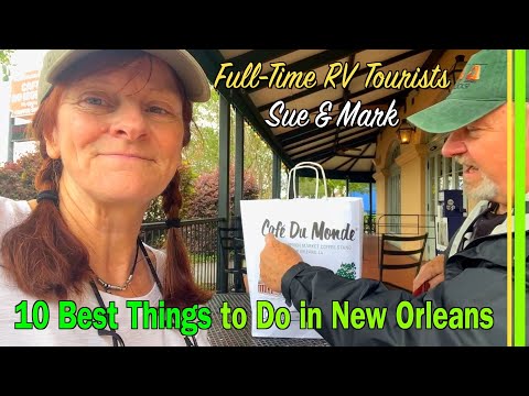 10 Best Things to Do in New Orleans Louisiana | Must Do Tours in NOLO -Hop On Hop Off Bus Tour EP269