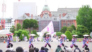 [4K] 夜桜金魚とまこまいJAPAN with 風雪太鼓　YOSAKOIソーラン祭り 2022 土曜日