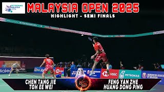 SF | Petronas Malaysia Open 2025 | Feng/Huang [Chn] Vs Chen Tang Jie / Toh Ee Wei [Mas]