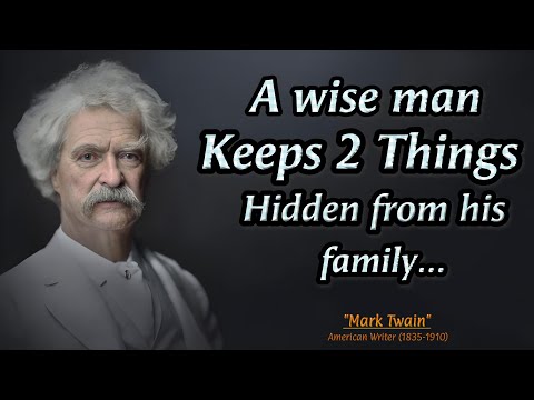 Greatest Quotes from MARK TWAIN that will Change the Meaning of Your Life | Life Changing Quotes