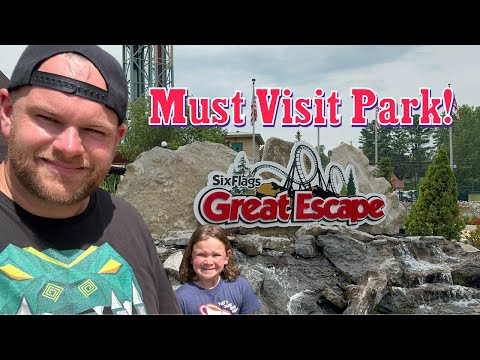 Six Flags Great Escape Our First Visit! Queensbury, NY.