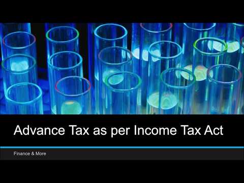 How to pay advance tax online ?