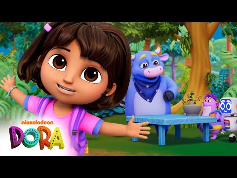 Go on a Picnic with Dora! 💗 BRAND NEW SCENE | Dora & Friends