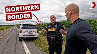 At US/Canada Border With Sheriff's Office (exclusive access)