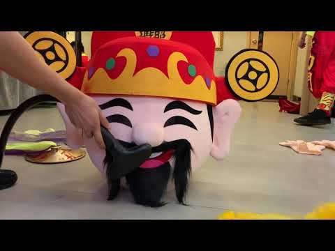 疫情下獅子也消毒@香港柔功門夏國璋龍獅團@Yau Kung Moon Ha Kwok Cheung lion dance