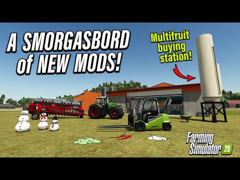 SOARING EAGLE DRIVE OVER & MORE, NEW MODS! ON FARMING SIMULATOR 25 | PS5 (Review) 18th Dec 24.