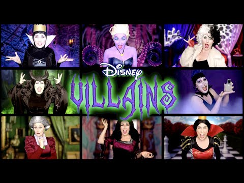 ULTIMATE DISNEY VILLAIN MEDLEY (I'm a Villain - Female Disney Parody)