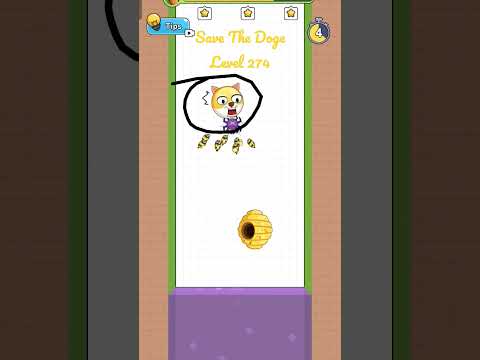 Save The Doge Level 274 3 STARS Gameplay. #savethedoge #shorts #gameplay #walkthrough #mobilegame