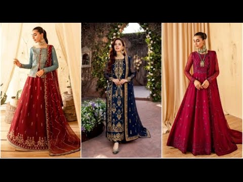 New Stylish Wedding Wear Dresses For Girls 2023 | Frock Maxi & kameez salwar For Girls