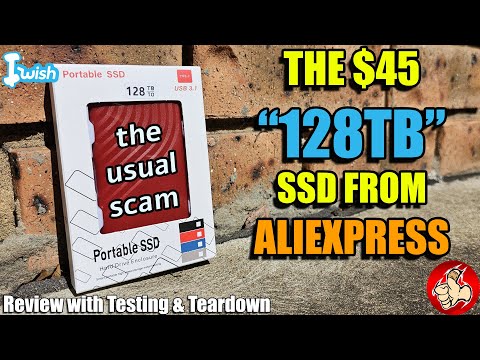 I bought a "128TB" External SSD from AliExpress for $45 that claims to be a XIAOMI product...