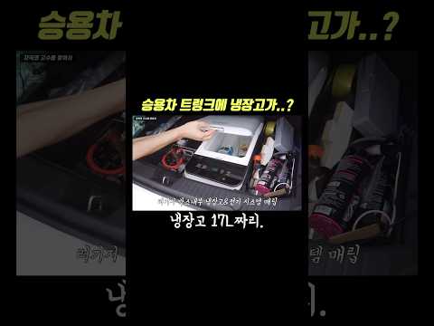 승용차에 냉장고가 있다니 ㅋㅋㅋ