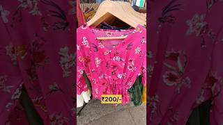 Sarojini Nagar Market Delhi | Sarojini Nagar Tops 😍 #sarojininagar #shorts #tops #shopping