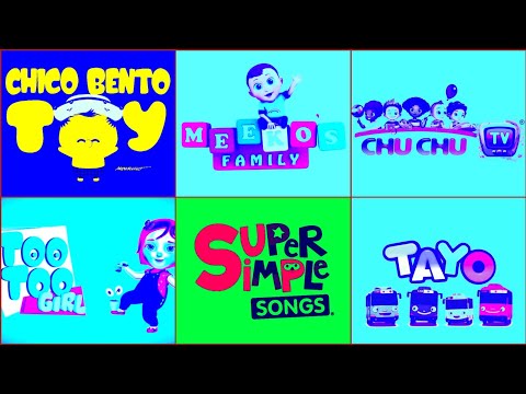 Best logo Compilation super Effects: CHICO BENTO, MEEKOS Family, Chu Chu Tv, TAYO  logo Effects