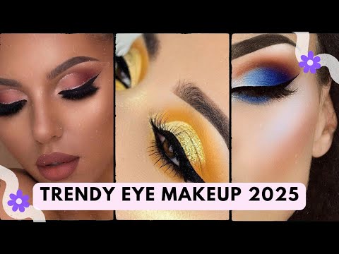 Beautiful trendy eye makeup 2025 | New Eye shadow | Bridal Eye Makeup