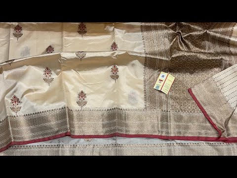 100% Pure Kataan Silk Banarasi Saree With Manufacturers Price