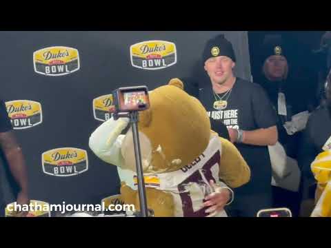 Minnesota coach P.J. Fleck doused with Duke’s mayonnaise after win over Virginia Tech - 1.3.24